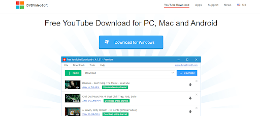 DVDVideoSoft Youtube Downloader