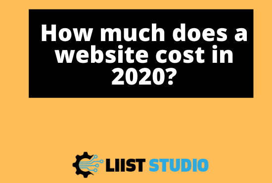 How much does a website cost in 2020?
