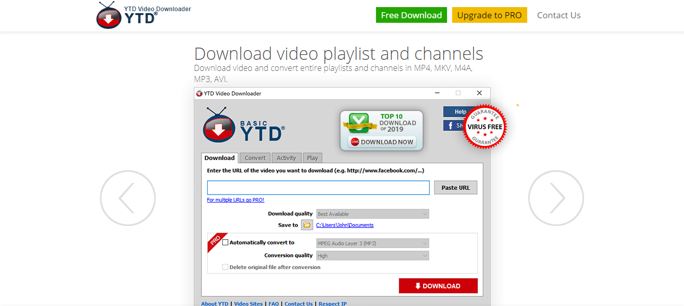 YTD-Video-Downloader